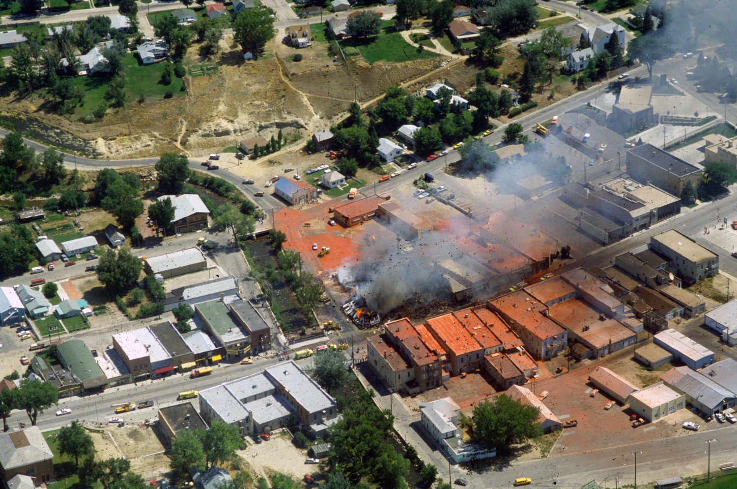 Buffalo, Wyo. fire, August 1988